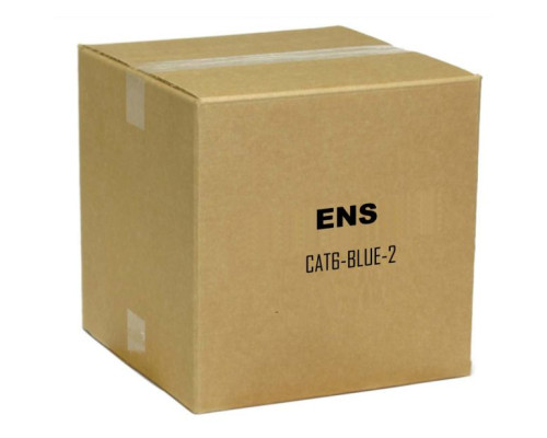 ENS CAT6-BLUE-2 Cat6-2 Cable, 1000 Feet, Blue