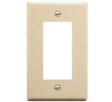 ICC IC107DFSAL 1-Gang Decorex Faceplate - Almond