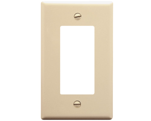 ICC IC107DFSAL 1-Gang Decorex Faceplate - Almond