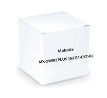 Mobotix MX-2wirePlus-Info1-EXT-BL Module with Mx2wire Technology Black