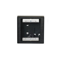 Camden Door Controls CM-53 Surface Box, Standard Depth, Provision for Wireless, Double wall, Flame/Impact Resistant Black Polymer (ABS)