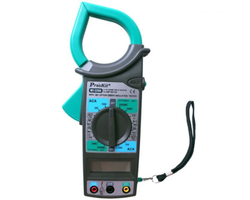 Eclipse Tools MT-3266 3-1/2 Digits 1999 Counts Handheld Digital Clamp Meter with Resistance Test