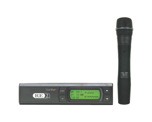 Bosch RE-2-510-C-A Wireless Handheld System Includes HTU2C-510 Transmitter, RE510 Super Cardioid Condenser Element, RE-2 Diversity Receiver, A Band