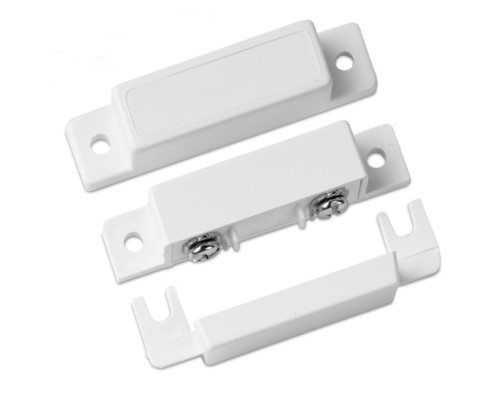 Interlogix 1087T-N Surface Screw Mount Contact, SPDT, White, 3/4 Gap