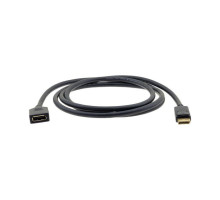 Kramer C-DPM-DPF-6 DisplayPort Male to DisplayPort Female Extension Cable, 6 Feet