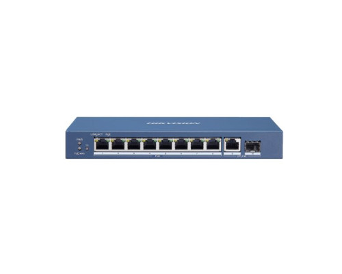 Hikvision DS-3E0510P-E 8 Port Unmanaged Gigabit PoE Switch