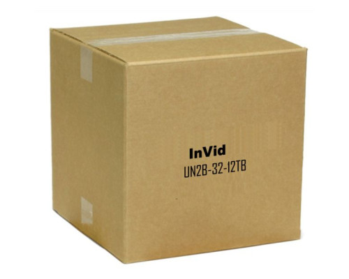 InVid UN2B-32-12TB 32 Channels Network Video Recorder, 12TB HDD