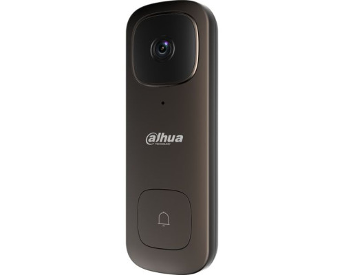 Dahua DH-DB6I 5MP LincX2Pro WiFi Video Doorbell (Brown Housing)