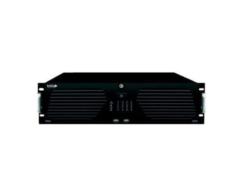 InVid PN3A-128F-4TB 128 Channels NVR, (2) NIC Cards with 4TB