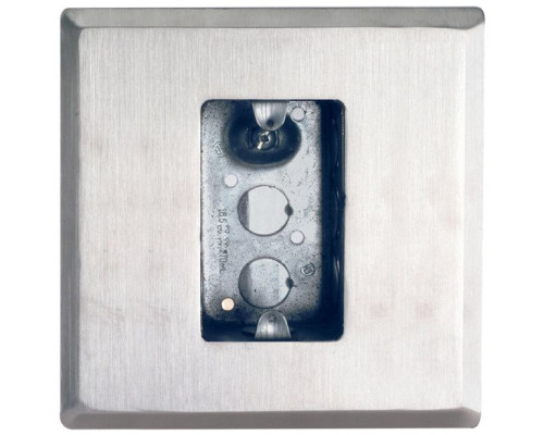 Camden Door Controls CM-66 Flush Box and Dress Plate Standard Depth Box with 7' X 7' Dress Plate