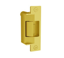 Folger Adam 732-F-24D-605-LBMLCM Fail Safe Fire Rated Electric Strike with Latchbolt & Locking Cam Monitor in Bright Brass