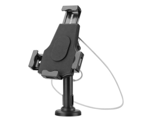 Manhattan 462112 Lockable Desk Stand and Wall Mount Holder for Tablet and iPad