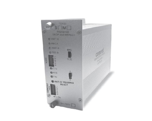 Comnet FDX55S2 Anti-Streaming RS232/422 Drop & Repeat Data Transceiver