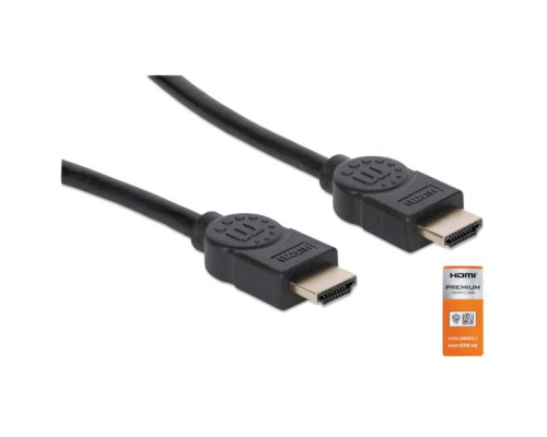 Manhattan 354837 Certified Premium High Speed HDMI Cable with Ethernet