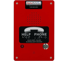 Alpha RCB2100RD Red Refuge Call Box for Alpharefuge 2100 Series, Direct Power