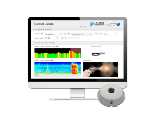 Louroe Electronics LE-830 Gunshot Detector Software