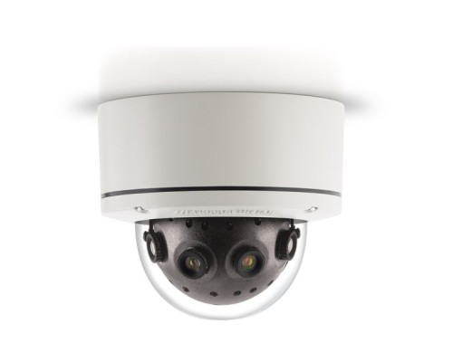 Arecont Vision AV12585DN 12 Megapixel True Day/Night Indoor/Outdoor 180° Panoramic Dome IP Camera, Four (4) x 5.4mm Lenses