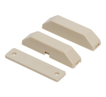 Nascom N282TXGT-STSD Surface Mount Terminal SPDT Switch / Magnet Set, Low Profile, Beveled Cover Spacers, Tan