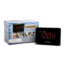 KJB SC80004KA Zone Shield 4K 2160P Night Vision Clock Radio Camera with DVR