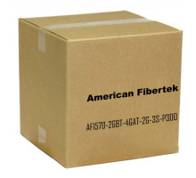 American Fibertek AFI570-2GBT-4GAT-2G-3S-P300 Managed Switch 8 RJ45 2 PoE++ 4 PoE+ 2 SFP Port 1RU