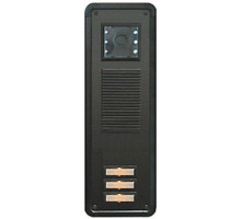 Alpha TTVM3B 3 Button Video Panel-Brown-Flush