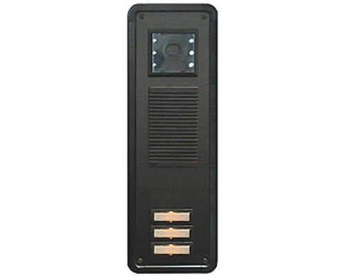 Alpha TTVM3B 3 Button Video Panel-Brown-Flush