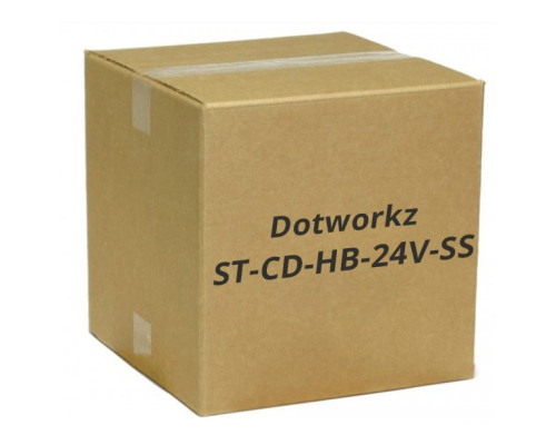 Dotworkz ST-CD-HB-24V-SS S-TYPE 24V Cooldome Active Cooling for Hot Climates with Stainless Steel Arm and Heater Kit