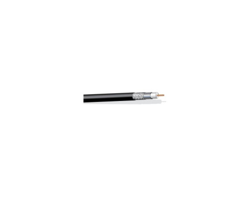 West Penn 1100BK1000 Solid RG11/U Type CATV Coaxial Cable Black 1000 Ft