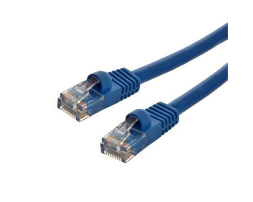 MDY Group 907113 Network CAT 5e Patch Cable RJ-45 for LAN/Ethernet/Modem, Blue 6 Feet