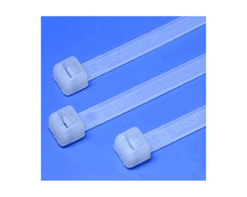 MDY Group 400788 8'' Naylon Cable Tie, 100pcs Per Bag / White Color