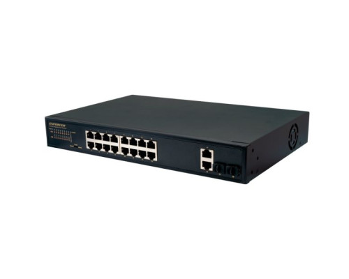 Seco-Larm NS-516UT-GAQ 16-Port PoE Switch