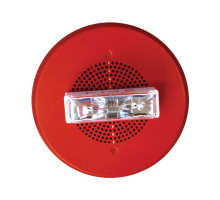 Bosch ET90-24MCC-FR High-Performance Round Speaker Strobe - Red