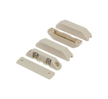 Nascom N285TWGT-ST Surface Mount Terminal Switch / Magnet Set, Low Profile, Beveled Cover Spacers, Tan