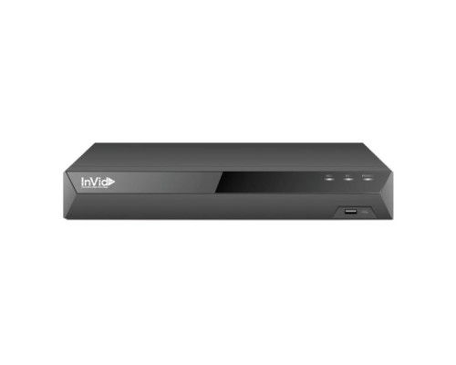 InVid EN1A-4X4-12TB 4 Channel NVR with 4 Plug & Play Ports, 12TB