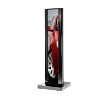 Peerless-AV KIP586-1LG-S One-Sided Ultra Stretch Portrait Kiosk, Silver