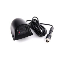 RVS Systems RVS-775L-08 120° HD Side Camera, Left, 33' Cable, RCA Adapter, Black