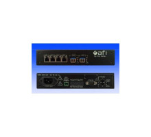 AFI CXB-6p-PoE 6-Port Ethernet Switch w/PoE & Environmental Monitoring