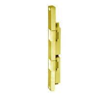 Folger Adam 310-4-2-24D-605 Fail Secure Electric Strike for Surface Vertical Rod Devices in Bright Brass