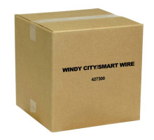 Windy City/Smart Wire 427300 4 Conductor 18 AWG Bare Copper Non-Shielded CMR Cable with Gray Jacket, 1000'