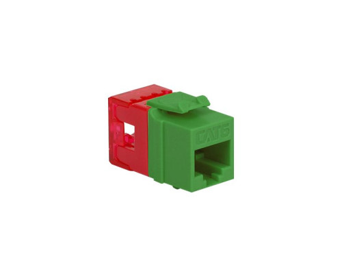 ICC IC1078F6GN HD CAT 6 Keystone Jack, Green