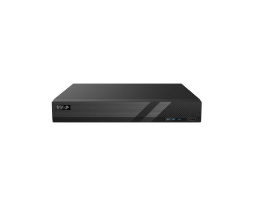 InVid PD2B-4NH 4 Channel + 2 Bonus IP Channel Universal Port Digital Video Recorder, No HDD