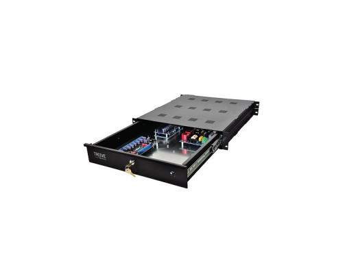 Altronix TROVE1AL1RSX Access and Power Integration Rack Mount Enclosure with Backplane, Trove1 Rack Series