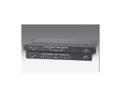 American Fibertek MRT-880C Single Fiber 8 Channel FM Video Transmitter