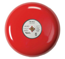 Interlogix 439D-8AW-R Fire Alarm Bell, 8', Hazardous Location, 24VDC, Red