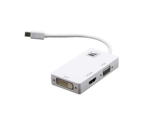 Kramer ADC-MDP-M1 Mini DisplayPort to DVI, HDMI or VGA Adapter Cable