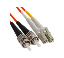 ICC ICFOJ3M303 LC-ST 3M 62.5/125 m OM1 MM Duplex Fiber Optic Jumper