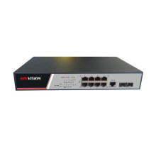 Hikvision DS-3E2510P-B 8 Port Gigabit Full Managed PoE Switch