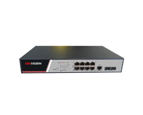 Hikvision DS-3E2510P-B 8 Port Gigabit Full Managed PoE Switch