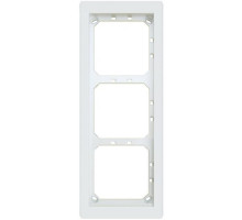 Alpha MT3W 3Hx1W Module Panel Frame - White