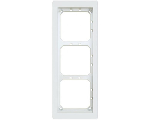 Alpha MT3W 3Hx1W Module Panel Frame - White